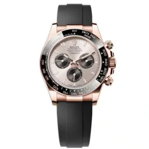 Rolex Daytona 126515LN-0006 Sundust 40mm Everose Gold Oysterflex Watch